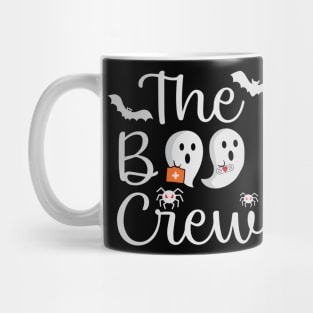 The Boo Crew Funny Bat Halloween Mug
